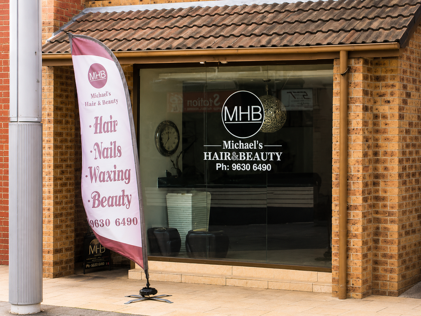 Michaels Hair and Beauty salon detail